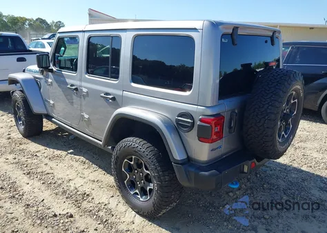 2021 Jeep Wrangler 4Xe Unlimited Rubicon 4X4 z USA, uszkodzony, nr VIN 1C4JJXR69MW643399